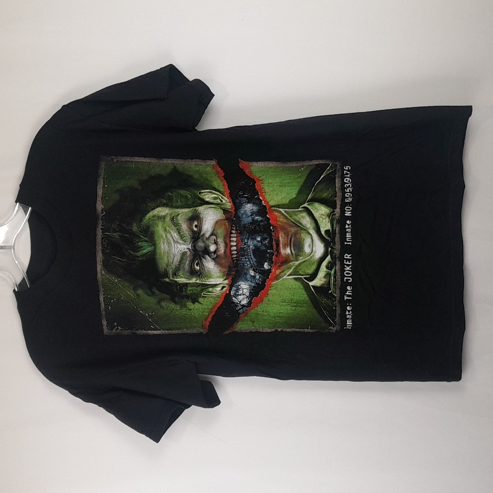 Batman Joker Arkham Asylum Graphic Short Sleeve Shirt